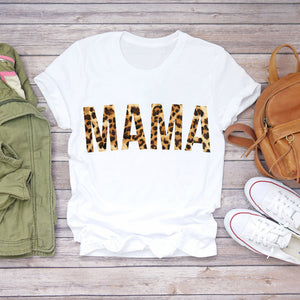 Mother And Ladies Parent-Child T-Shirt