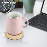 Wholesale ABS Tea Coffee Mug Smart Cup Warmer Heater for Home Office coffee warmer