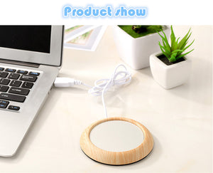 Wholesale ABS Tea Coffee Mug Smart Cup Warmer Heater for Home Office coffee warmer