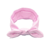 New Baby Boys Solid Bowknot Hairband Cute Soft Head Elastic Headband Bebe Girl Princess Cute Headband Headwear Hair Accessories