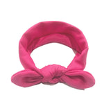 New Baby Boys Solid Bowknot Hairband Cute Soft Head Elastic Headband Bebe Girl Princess Cute Headband Headwear Hair Accessories