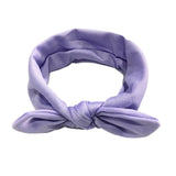 New Baby Boys Solid Bowknot Hairband Cute Soft Head Elastic Headband Bebe Girl Princess Cute Headband Headwear Hair Accessories