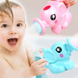 2/1 pcs Baby Bath Water Toys Eco-friendly elephant Sprinkler Pumping Design Colourful Animal Shape Toy for Children Gift