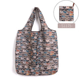 Reusable Eco-Friendly Grocery Foldable Shopping Bags Small Size Premium Quality Slight Duty Folding Tote Bag With Handle