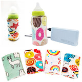 USB Milk Water Warmer Travel Stroller Insulated Bag Baby Nursing Bottle Heater