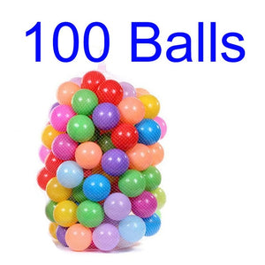 100/150/200PCS Outdoor Sport Ball Colorful Soft Water Pool Ocean Wave Ball Baby Children Funny Toys Eco-Friendly Stress Air Ball